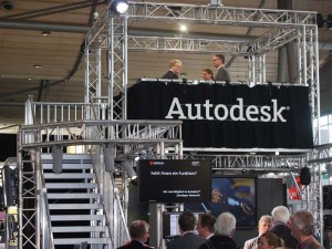 Zweite Ebene Messestand