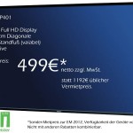 LED Wand, Beamer oder Bildschirm zur EM